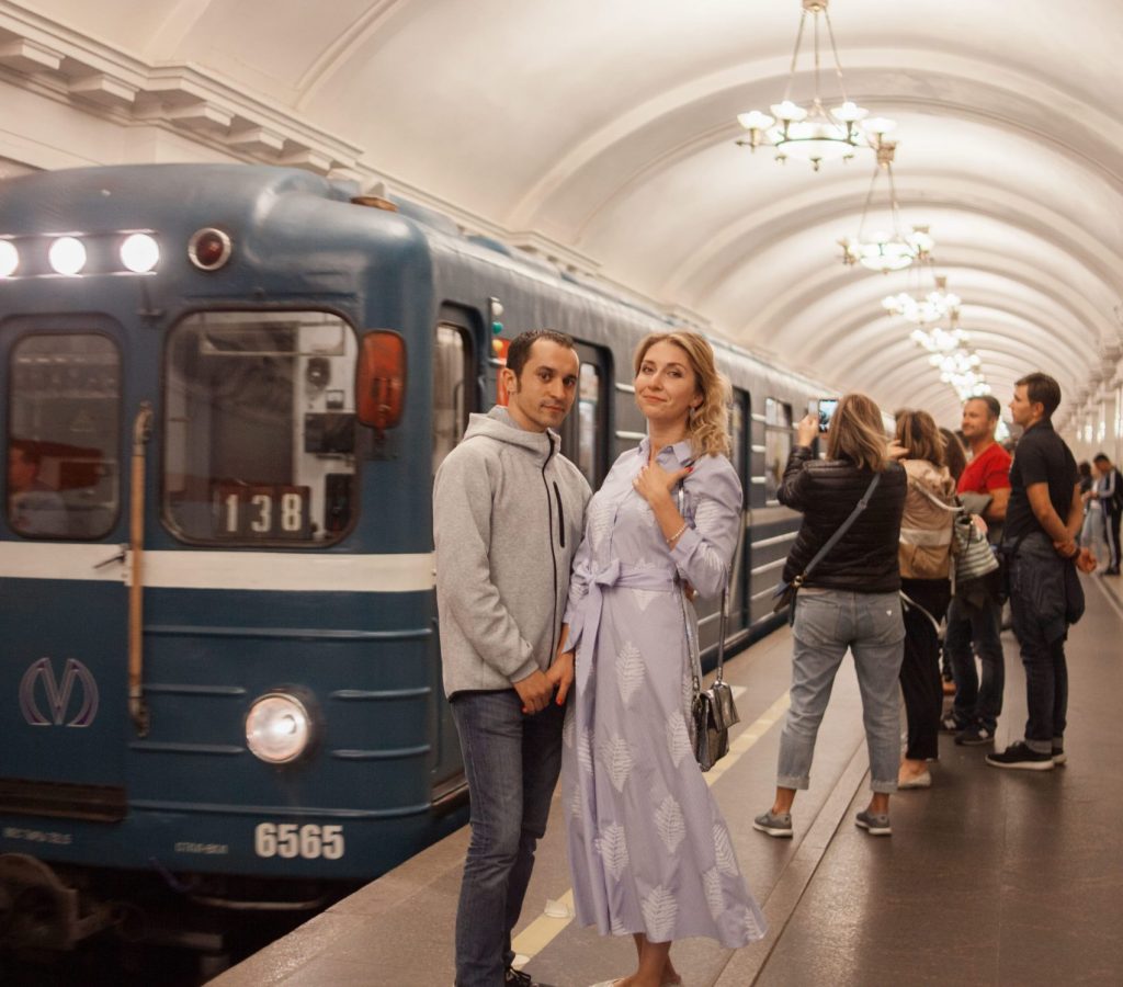 Le metro de Saint-Pétersbourg