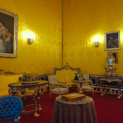 le salon lyonnais dans le palais de catherine